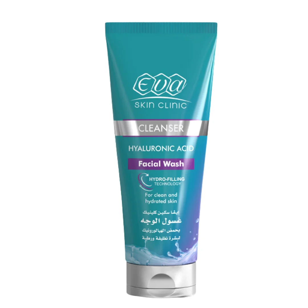 EVA Skin Clinic Hyaluronic Acid Facial Wash – Hydratačný čistiaci gél na tvár s kyselinou hyalurónovou 150 ml