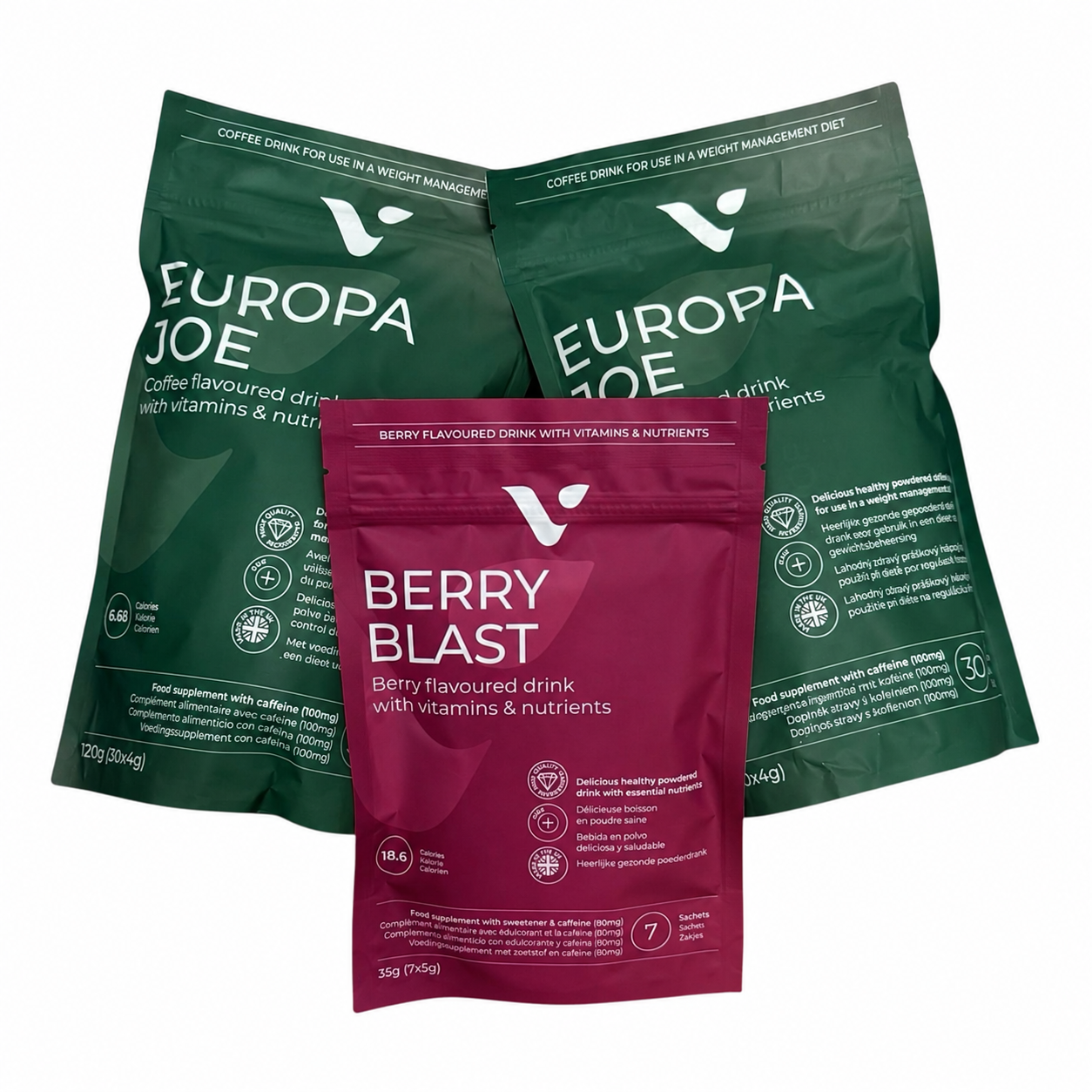 2 mesačná chudnúca premena s kávou Europa Joe + Týždenný Berry Blast ZADARMO