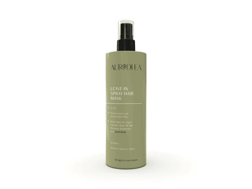 Aurodhea | Maska na vlasy v spreji so šnečím mucínom 150 ml