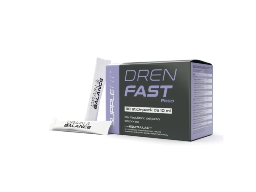Dren Fast | Pre rovnováhu telesnej hmotnosti s Equitullas 30 x 10 ml
