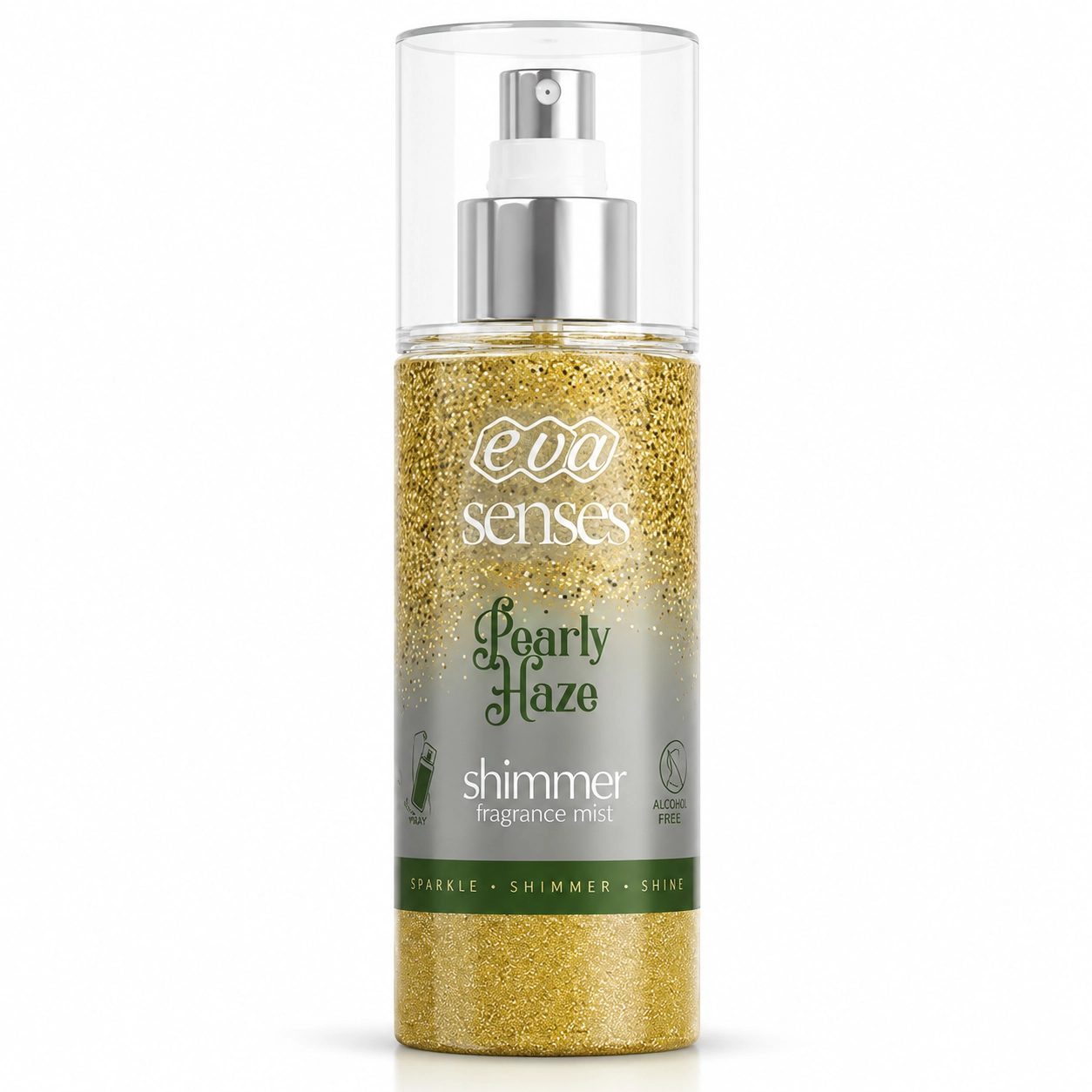Eva Senses Trblietavý telový sprej Pearly Haze 150 ml