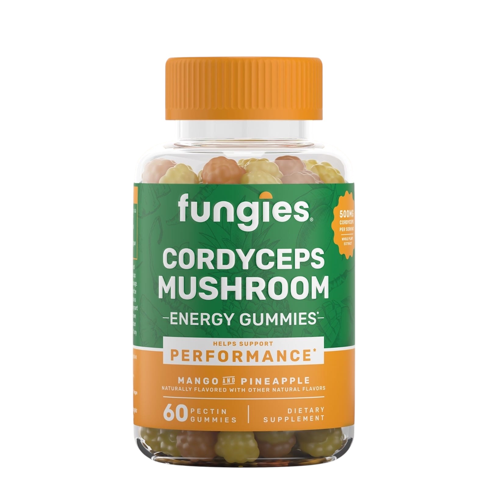 Fungies | Cordyceps Mushroom Energy Gummies 60 ks