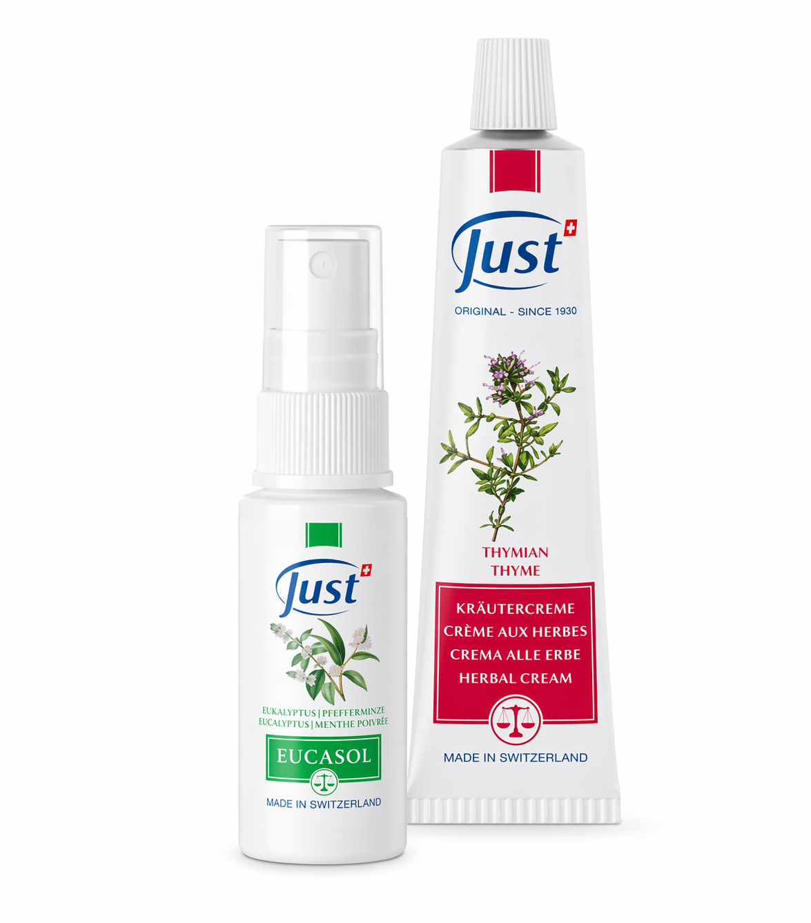 Just | Eucasol 30 ml + Tymianový krém 30 ml
