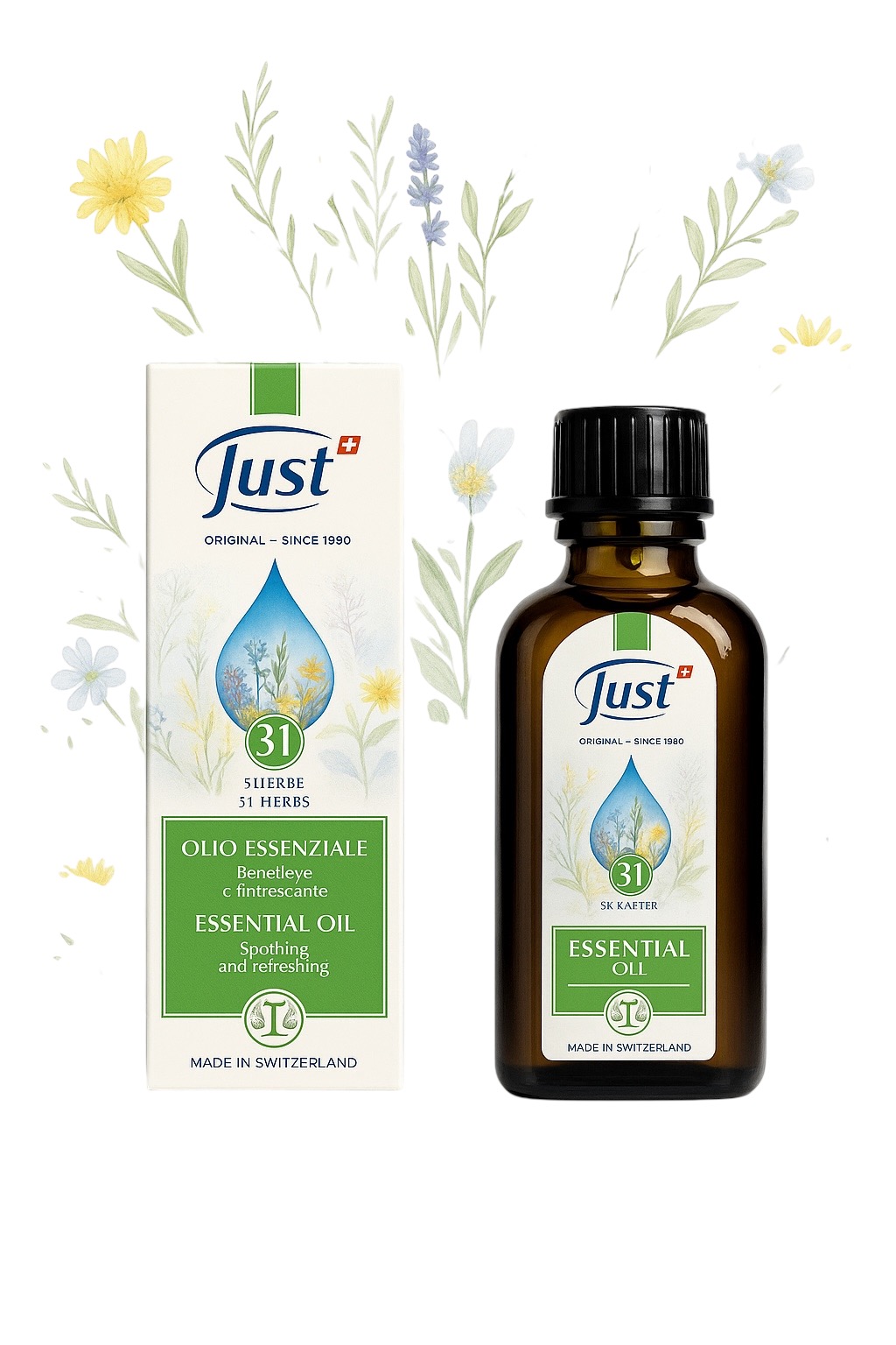 Just | Olej z 31 liečivých bylín 50 ml