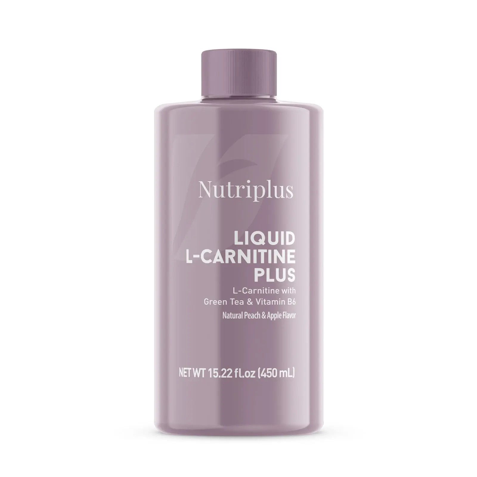 Nutriplus | L-karnitín s príchuťou Broskyňa a Jablko 450 ml