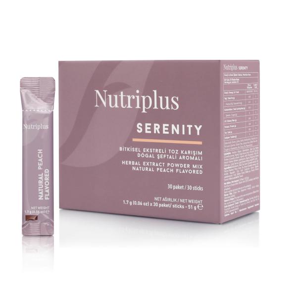 Nutriplus | Serenity čaj s broskyňovou príchuťou 1,7 g x 30 ks