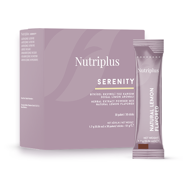 Nutriplus | Serenity čaj s citrónovou príchuťou 1,7 g x 30 ks