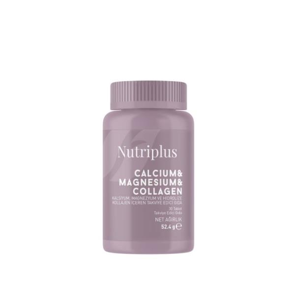 Nutriplus | Vápnik, horčík a kolagén 30 tabliet
