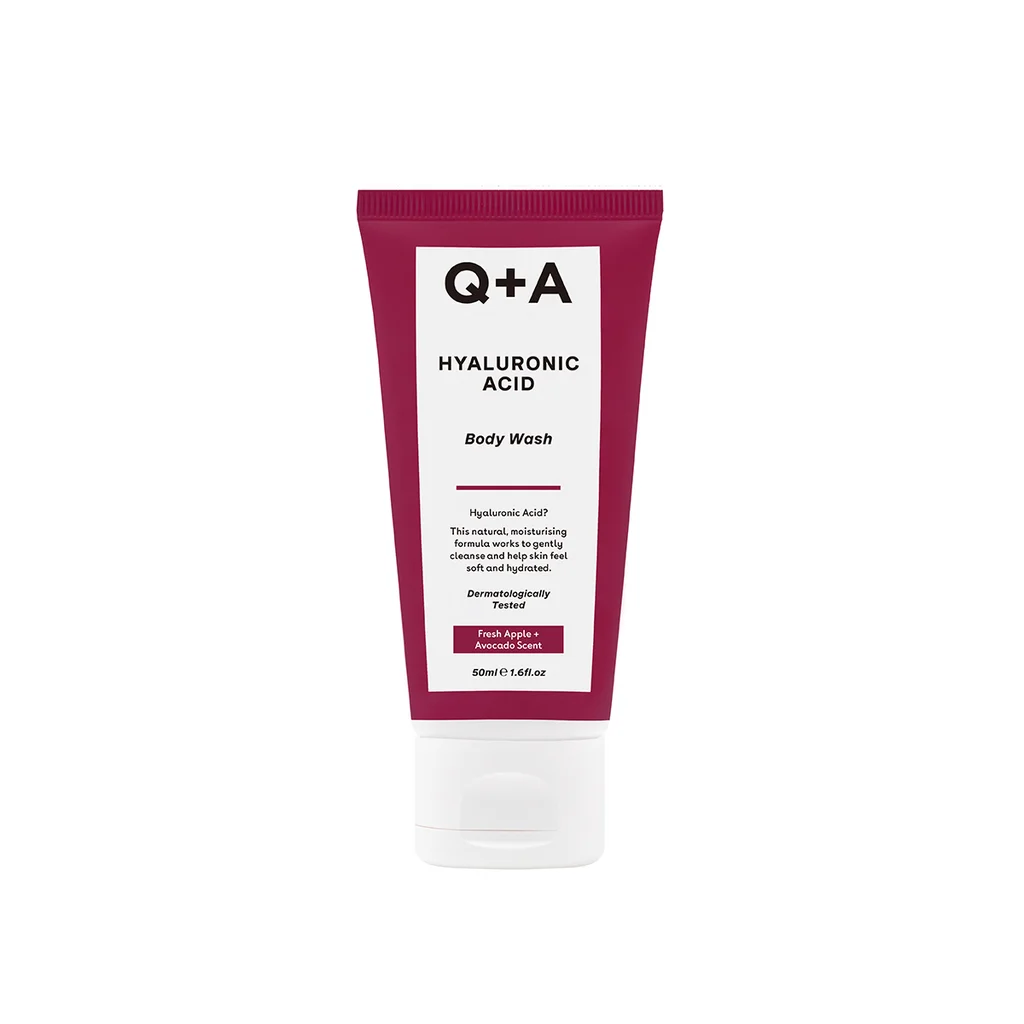 Q+A Hyaluronic Acid Body Wash - hydratačný sprchový gél s kyselinou hyalurónovou 50 ml