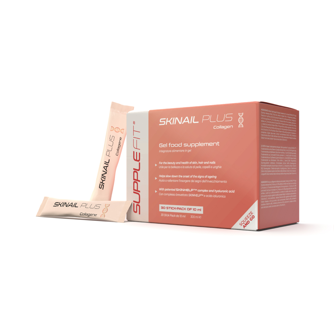 SKINAIL PLUS | Gélový doplnok stravy pre krajšiu pleť, vlasy a nechty 300 ml