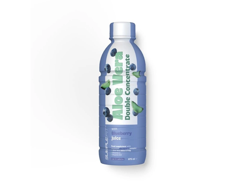 Supplefit | Aloe vera Čučoriedka gél s dužinou koncentrát 91,8% 675 ml