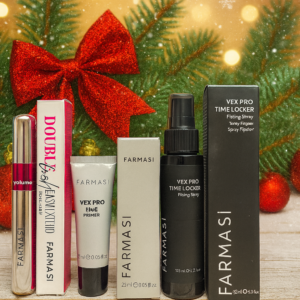 Vianočný set "Nezničiteľný Look" Double lash & VFX Pre primer & Fixačný sprej