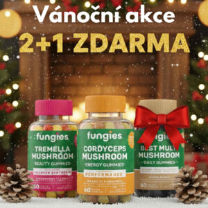 Fungies Gummies 2+1 ZADARMO (Tremella, Cordyceps, Best multi)