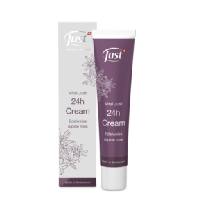 Just 24H krém je vyživujúci pleťový krém určený pre celodennú aj nočnú starostlivosť o pleť . Poskytuje pleti potrebnú hydratáciu, komfort a podporu regenerácie počas celého dňa aj noci. Krém má jemnú, príjemnú textúru, ktorá sa ľahko vstrebáva, nezaťažuje pleť a zanecháva ju hebkú, pružnú a vyživenú . Je vhodný na každodenné použitie a pre všetky typy pleti, vrátane citlivej. Hlavné benefity: 24hodinová hydratácia a starostlivosť podporuje prirodzenú regeneráciu pleti zanecháva pleť jemnú a hladkú vhodný na denné aj nočné použitie ideálna aj pre citlivú pleť Vlastnosti: jemná, nemastná textúra rýchle vstrebávanie praktické balenie vhodné aj na cesty Použitie: Naneste primerané množstvo krému na vyčistenú pleť tváre a krku. Používajte ráno a večer podľa potreby. Just | Regeneračný 24H krém je ideálnou voľbou pre každého, kto hľadá spoľahlivú každodennú starostlivosť , ktorá pleť hydratuje, chráni a podporuje jej prirodzenú obnovu.